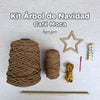 KIT + CLASE ÁRBOL NAVIDAD MACRAMÉ
