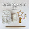 KIT + CLASE ÁRBOL NAVIDAD MACRAMÉ