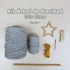 KIT + CLASE ÁRBOL NAVIDAD MACRAMÉ