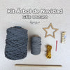 KIT + CLASE ÁRBOL NAVIDAD MACRAMÉ