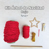 KIT + CLASE ÁRBOL NAVIDAD MACRAMÉ