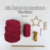 KIT + CLASE ÁRBOL NAVIDAD MACRAMÉ