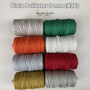 PIOLA 3 MM POLIESTER