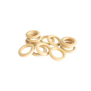AROS EN MADERA PINTADA ( 3 cm - 8 cm)