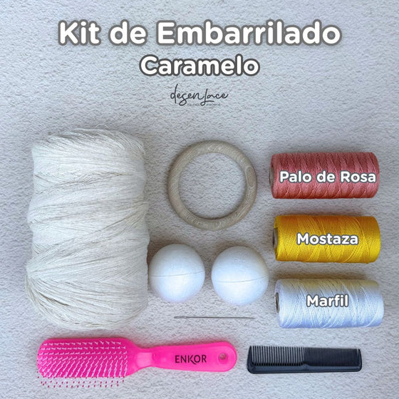 KIT + CLASE EMBARRILADO MACRAMÉ