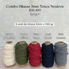 Combo 5 Hilazas #30 X 100 Gramos