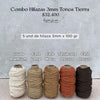 Combo 5 Hilazas #30 X 100 Gramos