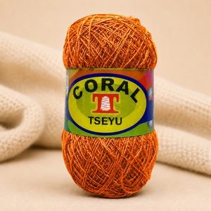 HILO TSEYU CORAL X 100 GRAMOS