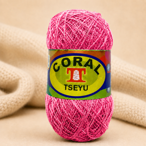 HILO TSEYU CORAL X 100 GRAMOS