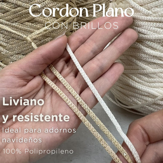 CORDON PLANO BRILLANTE X 450 METROS
