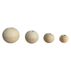 PEPAS EN MADERA NATURAL (16 mm - 30 mm)