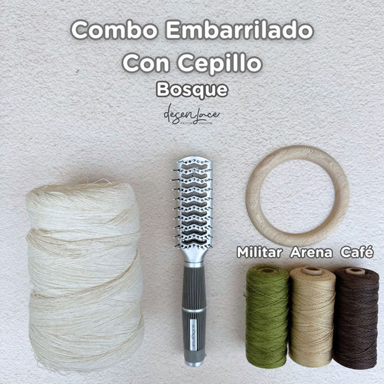 Combo Embarrilado Con Cepillo