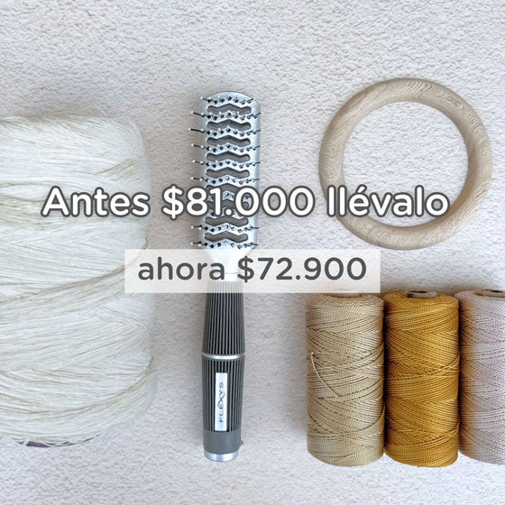 Combo Embarrilado Con Cepillo