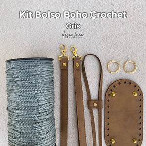 KIT + CLASE BOLSO BOHO EN CROCHET