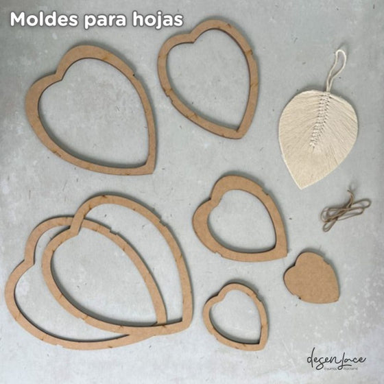 MOLDES PARA HOJAS X 6