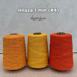 HILAZA 1 MM (#4) ALGODÓN RECUPERADO