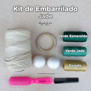 KIT + CLASE EMBARRILADO MACRAMÉ