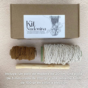 CLASE + KIT MATERIALES PORTAMATEROS NUDONINA