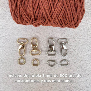 KIT + CLASE BOLSO LARA