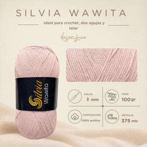 LANA SILVIA WAWITA X 100 GRAMOS