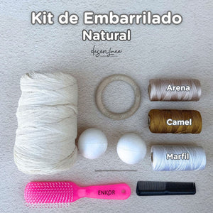 KIT + CLASE EMBARRILADO MACRAMÉ