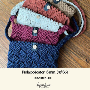 PIOLA 3 MM POLIESTER