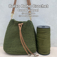  KIT + CLASE BOLSO BOHO EN CROCHET