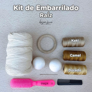 KIT + CLASE EMBARRILADO MACRAMÉ