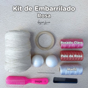 KIT + CLASE EMBARRILADO MACRAMÉ