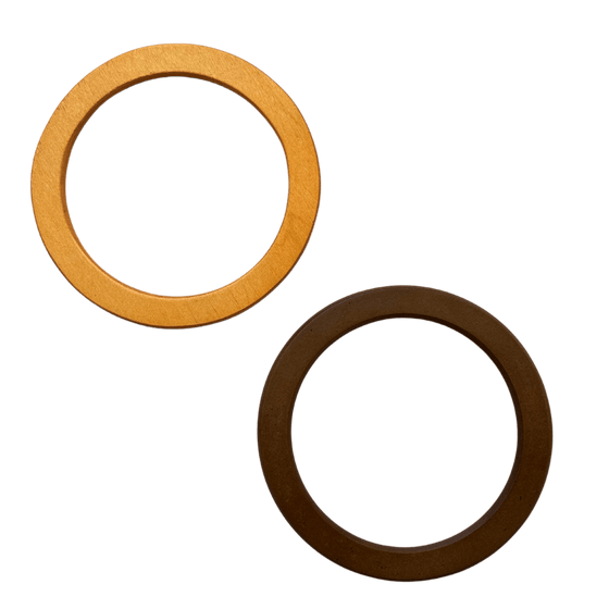 AGARRADERA DE MADERA CIRCULAR X 2