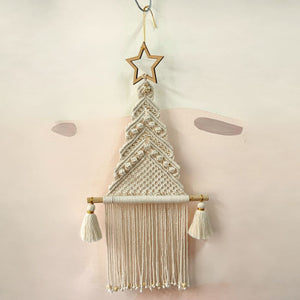 CLASE VIRTUAL - ÁRBOL DE NAVIDAD A3HILOS_MACRAME