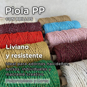 PIOLA PP CON BRILLOS