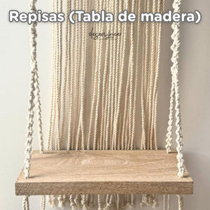 REPISAS (TABLA DE MADERA)
